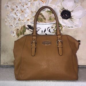 Michael Kors leather brown hand/shoulder bag